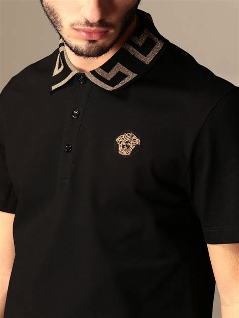 versace poloshirt replica|versace men's polo shirt sale.